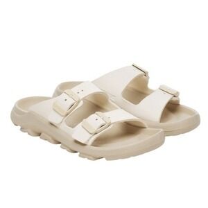Birkenstock Mogami Terra 2 Strap Birko-Flor Apex Eggshell 45 M 12 Regular Fit